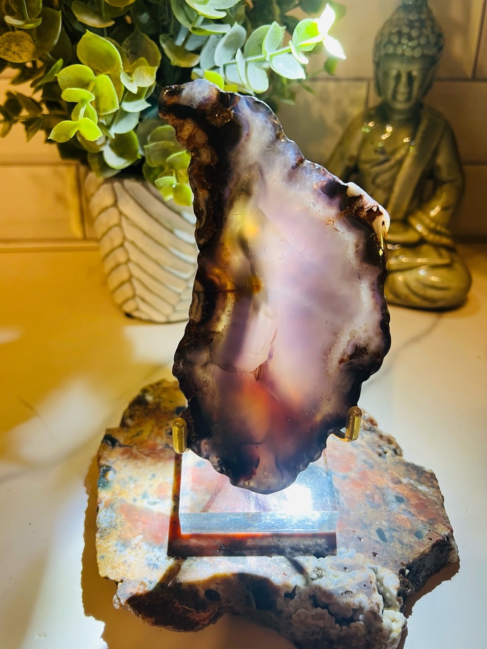 Beautiful 😍 Madagascar Agate Slice